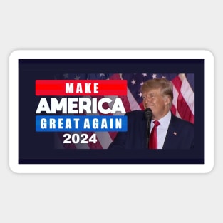 Trump 2024 Make America Great Again Magnet